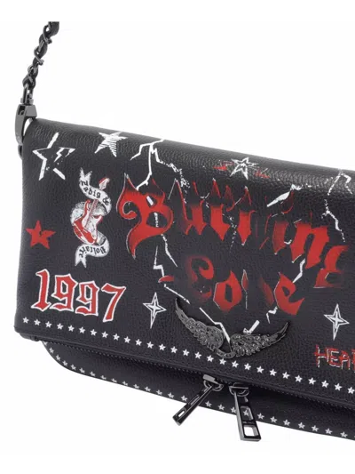 Zadig & Voltaire Chain Strap Flap Shoulder Bag