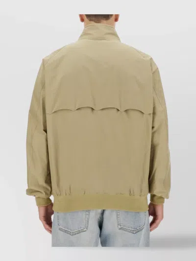 Baracuta Giacca In Tessuto Tecnico In Brown