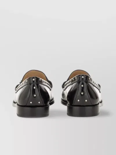 Stuart Weitzman Loafers With Studded Detailing And Tassel Embellishment