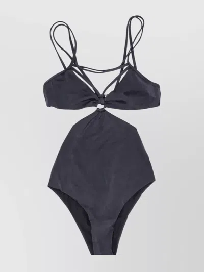 Dsquared2 Cut-out High-leg Strappy One Piece