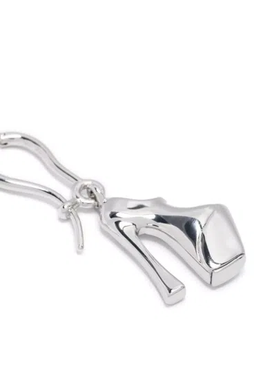 Vivienne Westwood Shoe Charm Dangle Earrings In Metallic