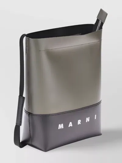 Marni Men Colorblock Shoulder Bag