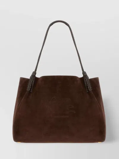Etro Shoulder Bags With Dual Handles And Rectangular Shape