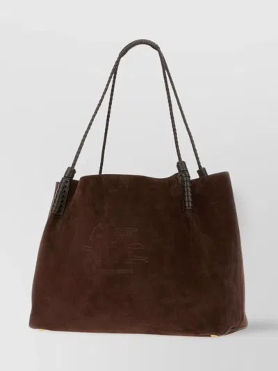 Etro Shoulder Bags With Dual Handles And Rectangular Shape