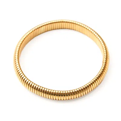 My Mokondo Women's Silver Celestin Gold Bracelet