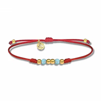 Tvento Men's Blue / Gold / Red The Terminus Bracelet