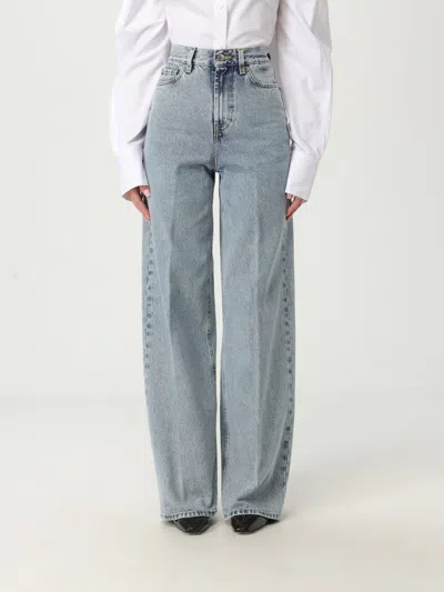 Totême Jeans Toteme Woman Color Blue In Blue