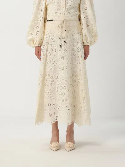 Zimmermann Blusa - Blanco In Neutral