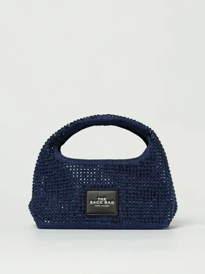 Marc Jacobs The Mini Crystal Denim Sack Bag