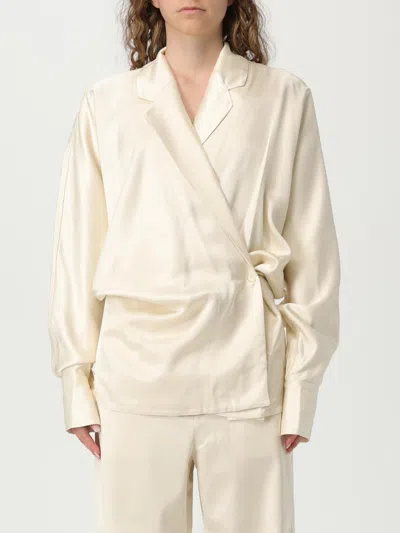 Totême Shirt Toteme Woman Color Beige In Neutral