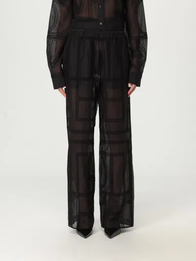 Totême Pants Toteme Woman Color Black In Black