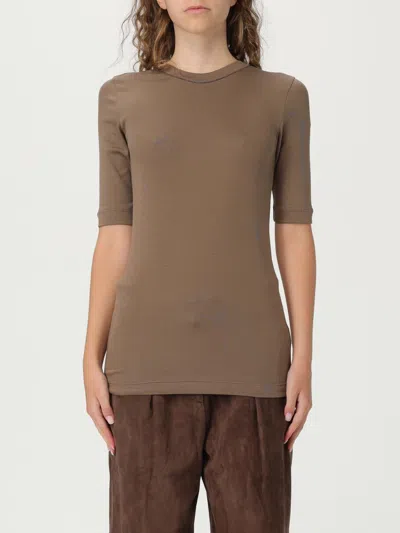 Brunello Cucinelli T-shirt  Woman Color Brown