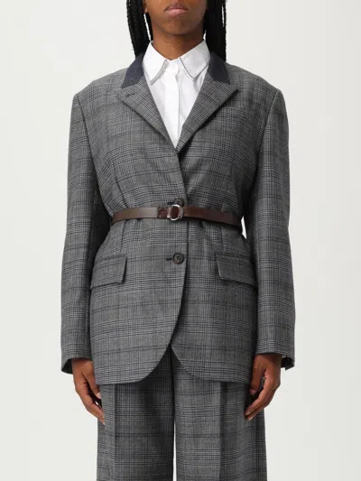 Brunello Cucinelli Blazer  Woman Color Blue