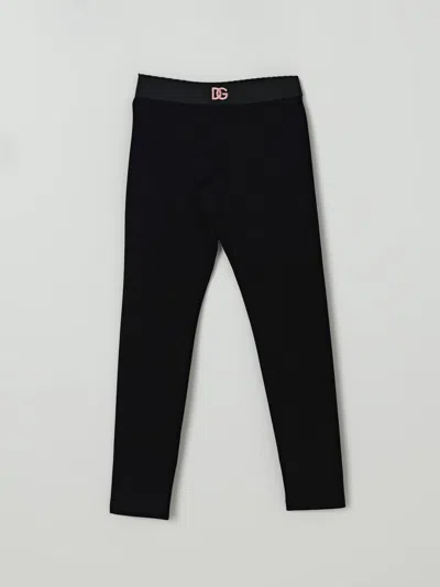 Dolce & Gabbana Pants  Kids Color Black In Black