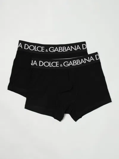 Dolce & Gabbana Underwear  Men Color Black In Black