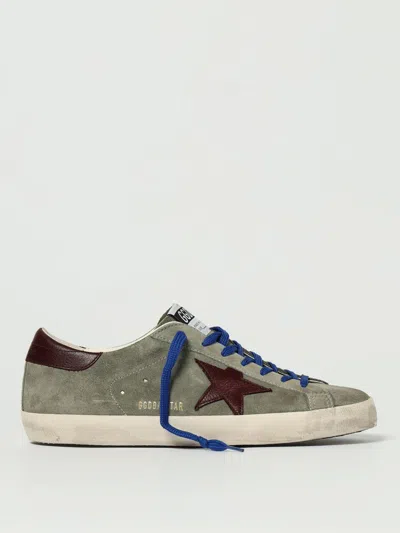 Golden Goose Super-star Suede Upper And Toe Leather Star And He