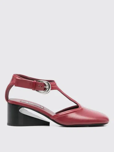 Jil Sander Pumps  Woman Color Red
