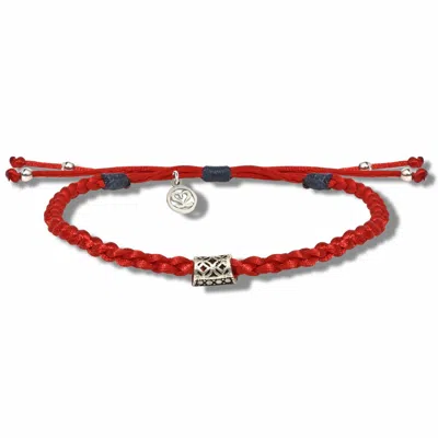 Tvento Men's Red / Silver The Calidum Bracelet
