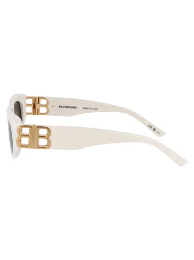 Balenciaga Dynasty D-frame Sunglasses In White