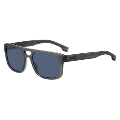 Hugo Boss Boss 1648 Sunglasses Grey In Black