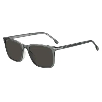 Hugo Boss Boss Boss By  Boss 1722/g/s Cbl(ir) In Gray