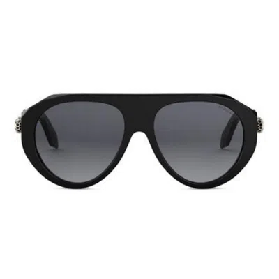 Bvlgari Serpenti Forever Acetate Aviator Sunglasses In Black