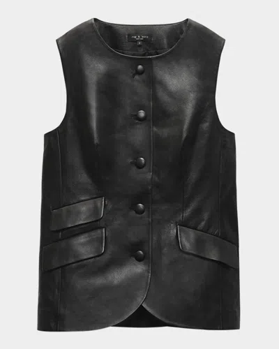 Rag & Bone Slade Leather Vest