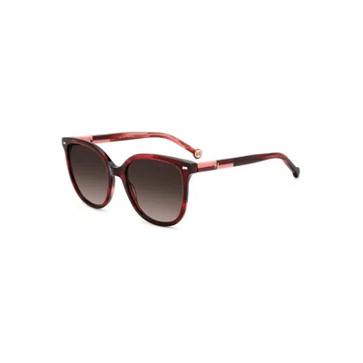 Carolina Herrera Full Frame Sunglasses In Brown