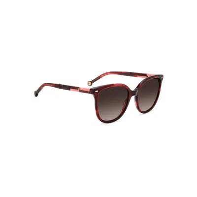 Carolina Herrera Full Frame Sunglasses In Brown