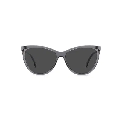 Carolina Herrera Full Frame Sunglasses In Gray