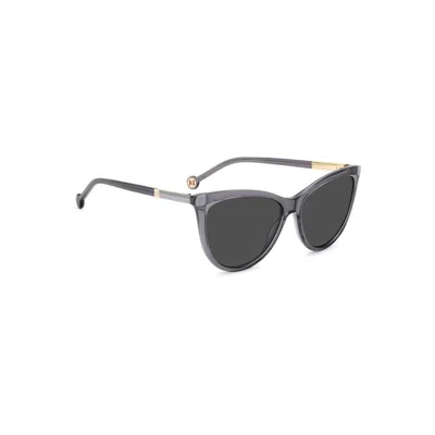 Carolina Herrera Full Frame Sunglasses In Gray