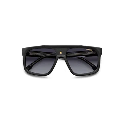 Carrera Matte Black Acetate Sunglasses In Black