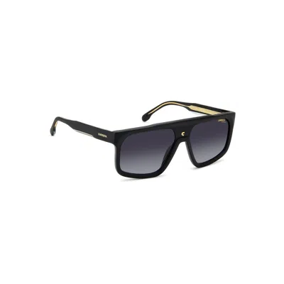 Carrera Matte Black Acetate Sunglasses In Black