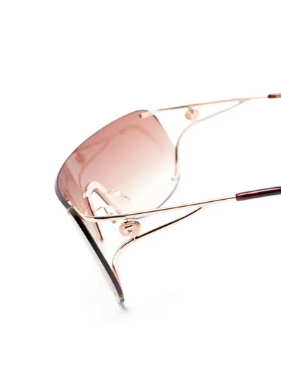Carrera Gold Copp Metal Sunglasses In Gold