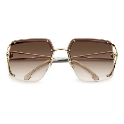 Carrera Brwngold B Stainless Steel Sunglasses In Brown