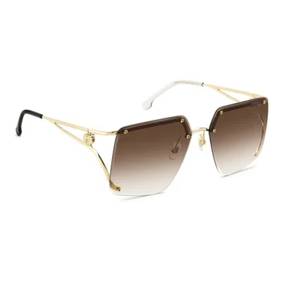 Carrera Brwngold B Stainless Steel Sunglasses In Brown
