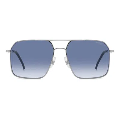 Carrera Ruthenium Metal Sunglasses In Blue