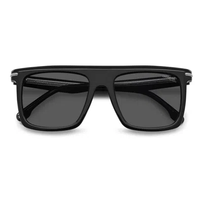 Carrera 8055/s M9 0003 Flat Top Polarized Sunglasses In Black