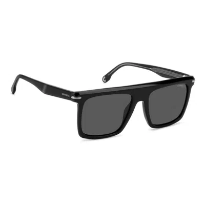 Carrera 8055/s M9 0003 Flat Top Polarized Sunglasses In Black