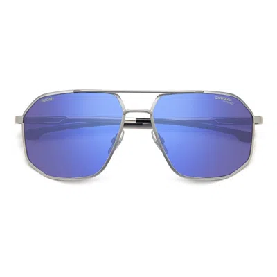Carrera Geometric-frame Sunglasses In Blue