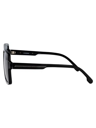 Carrera Dark Ruthenium Black Eco Polyamide Sunglasses In Black