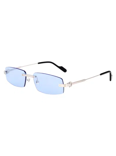 Cartier Ct0535s 005 In Metallic