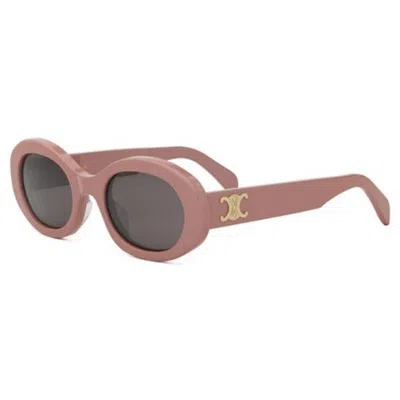 Celine Triomphe Acetate Oval Sunglasses