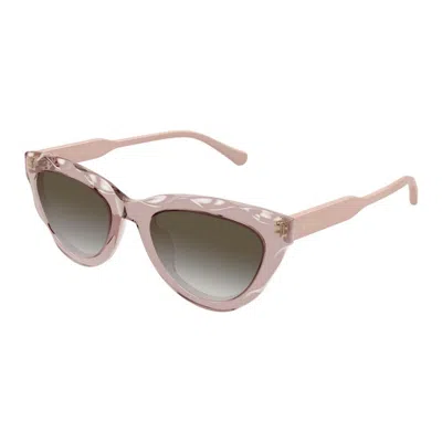Chloé Eyewear Cat-eye Sunglasses In Pink