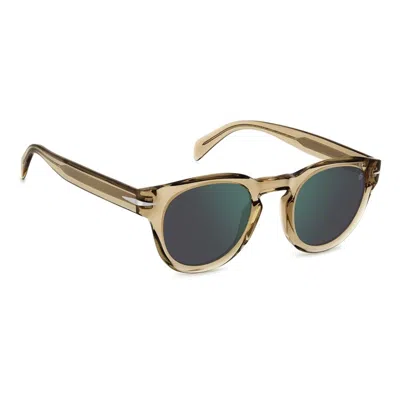 David Beckham Db 7041/s Flat Fmp(mt) In Gold