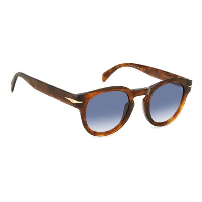 David Beckham Db 7041/s Flat Wr9(08) In Brown