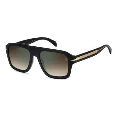 David Beckham Db 7127/s 2m2(qy) In Black