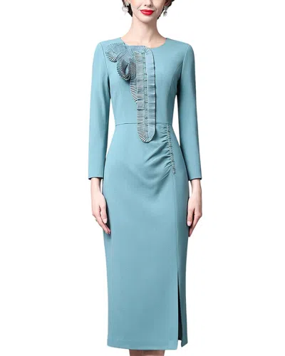 Anette Midi Dress In Blue