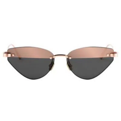 Dior C B5u E0a7 Oro Rosa Lucido Sunglasses In Gray
