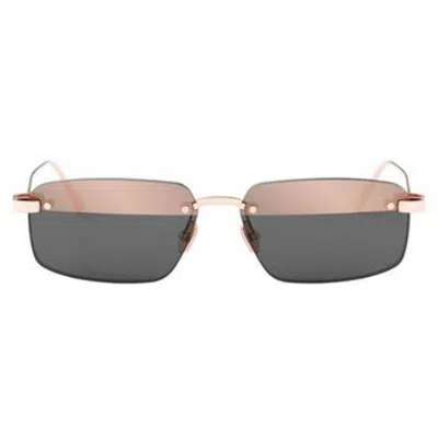 Dior C S4u E0a7 Oro Rosa Lucido Sunglasses In Gold